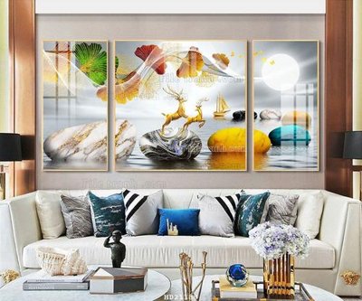 File gốc File tranh hiện đại pha lê gương HD21188 (trang trí) phòng làm việc