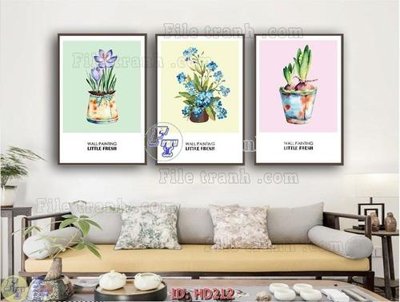 File tranh File tranh hiện đại HD212 (gốc) chủ đề con người