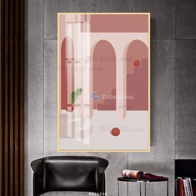 Hình ảnh gốc File tranh hiện đại pha lê gương HD21238 (để in khổ lớn)