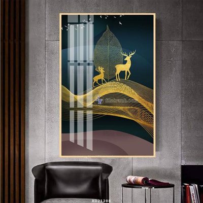 File gốc File tranh hiện đại pha lê gương HD21288 (bản quyền) cho in ấn