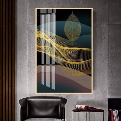 Ảnh mô tả file gốc in mica File tranh hiện đại pha lê gương HD21289