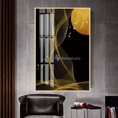 Tải file File tranh hiện đại pha lê gương HD21290 (gốc) chủ đề tôn giáo