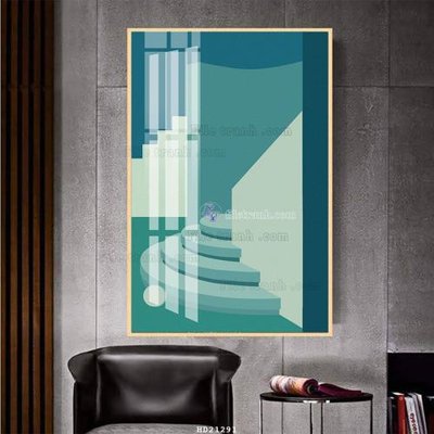 Ảnh gốc File tranh hiện đại pha lê gương HD21291 (độ nét cao) in mica