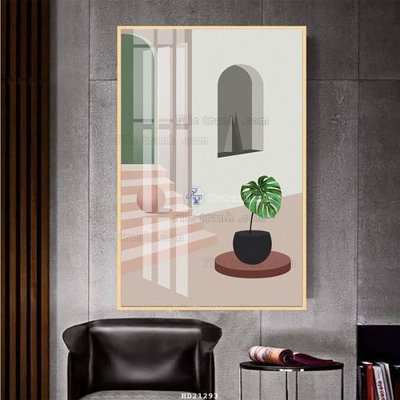 File tranh File tranh hiện đại pha lê gương HD21293 (gốc) chủ đề động vật