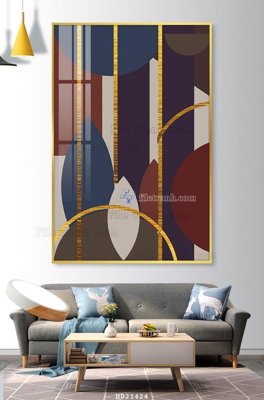 File gốc File tranh hiện đại pha lê gương HD21424 (PNG) trong suốt (transparent)