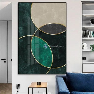 Ảnh mô tả file gốc in mica File tranh hiện đại pha lê gương HD21428