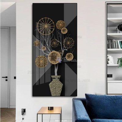 File gốc File tranh hiện đại pha lê gương HD21429 (in mica) trang trí