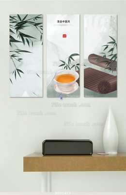 File gốc File tranh hiện đại pha lê gương HD21453 (vector) cho in ấn