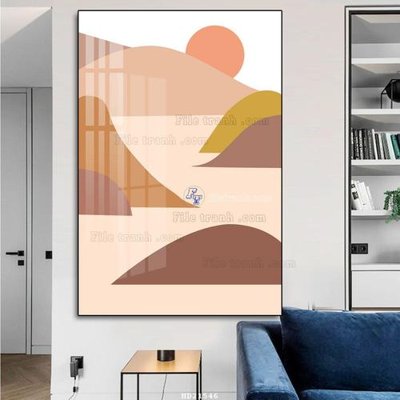 Tải file File tranh hiện đại pha lê gương HD21546 (gốc) in ấn ngay lập tức