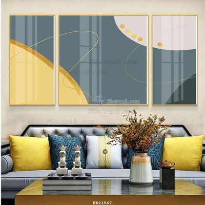 File gốc File tranh hiện đại pha lê gương HD21567 (ảnh rõ nét) để in