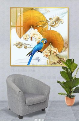 File gốc File tranh hiện đại pha lê gương HD21657 (phong cách) tối giản