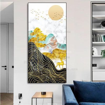 File gốc File tranh hiện đại pha lê gương HD21672 (ảnh chi tiết) để in ấn