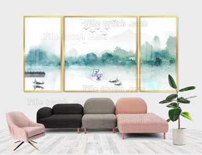 File PSD File tranh hiện đại pha lê gương HD21703 (bản gốc) cho nhà in