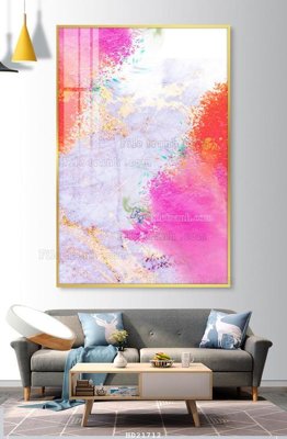 File tranh trang trí File tranh hiện đại pha lê gương HD21712 (file gốc)