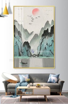 Tải file File tranh hiện đại pha lê gương HD21736 (PSD) cho in tranh kính