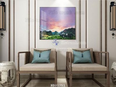 Tải file PSD File tranh hiện đại pha lê gương HD21751 (nguyên layer) để in