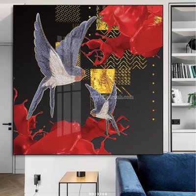 File in ấn cao cấp File tranh hiện đại pha lê gương HD21784 (file gốc)