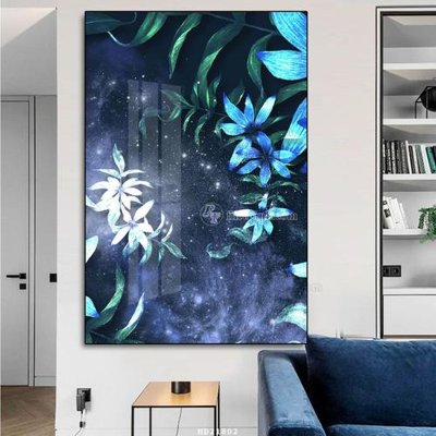 File tranh File tranh hiện đại pha lê gương HD21802 (bản gốc) in lụa 5D