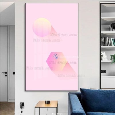 File gốc File tranh hiện đại pha lê gương HD21826 (chuẩn màu) cho in offset