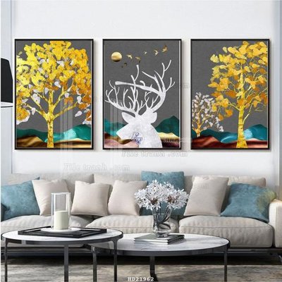 File tranh File tranh hiện đại pha lê gương HD21962 (bản gốc) in lụa 5D