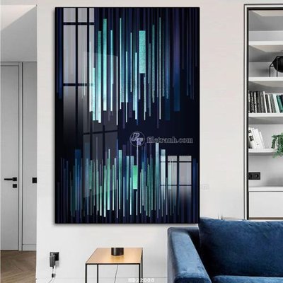 File tranh gốc File tranh hiện đại pha lê gương HD22008 (bản quyền) Filetranh.com