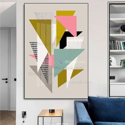 File gốc File tranh hiện đại pha lê gương HD22038 (PNG) chất lượng cao