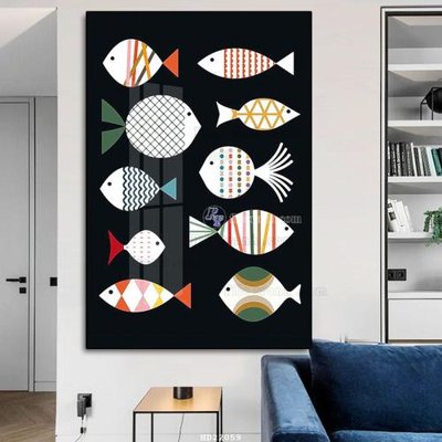 File tranh File tranh hiện đại pha lê gương HD22059 (bản gốc) treo tường