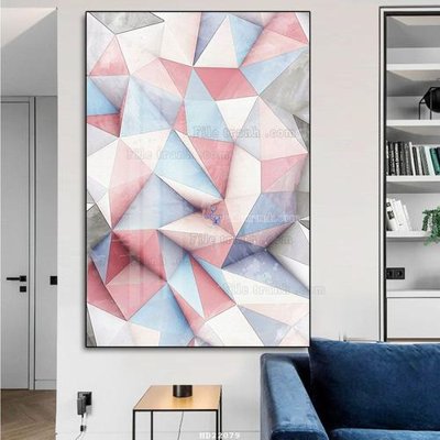 File in trần File tranh hiện đại pha lê gương HD22079 (file gốc) xuyên sáng