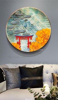 File gốc File tranh hiện đại pha lê gương HD22126 (PNG) không nền chất lượng