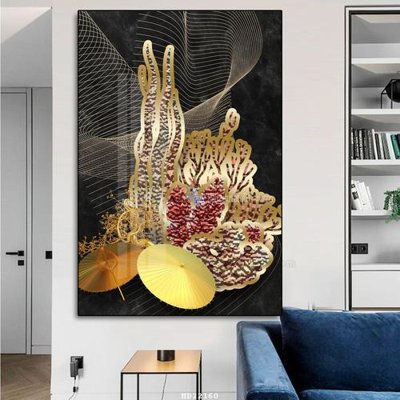 File gốc File tranh hiện đại pha lê gương HD22160 (in ấn) không giới hạn