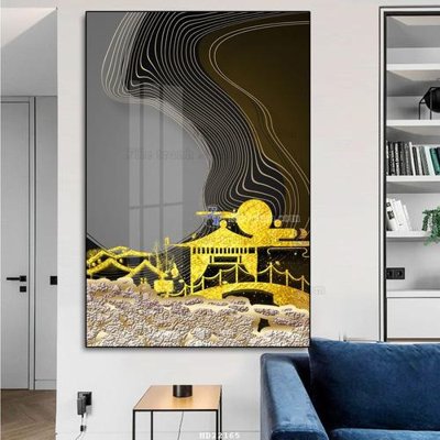 Tải file File tranh hiện đại pha lê gương HD22165 (gốc) chủ đề tâm linh