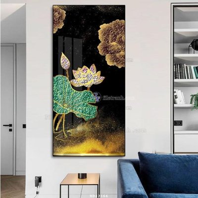 File tranh File tranh hiện đại pha lê gương HD22166 (gốc) phong cách tối giản