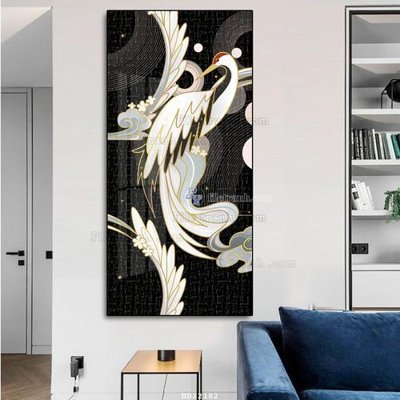 File gốc File tranh hiện đại pha lê gương HD22182 (trang trí) phòng trẻ em