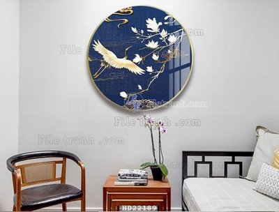 Download file gốc File tranh hiện đại pha lê gương HD22189 (in lụa) nghệ thuật