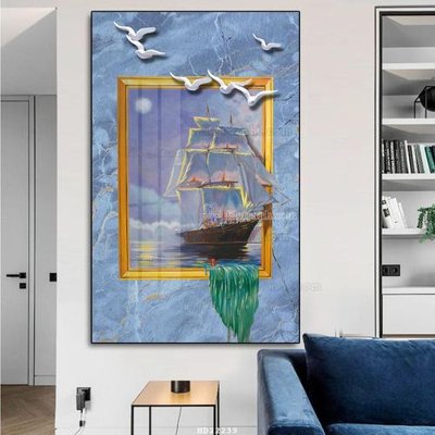 File gốc File tranh hiện đại pha lê gương HD22239 (ảnh chi tiết) để in lụa