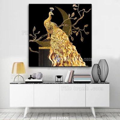 Tải file File tranh hiện đại pha lê gương HD22255 (gốc) làm file thiết kế