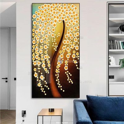 File gốc File tranh hiện đại pha lê gương HD22260 (in tráng gương) hiện đại