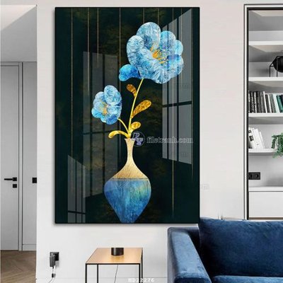 File tranh File tranh hiện đại pha lê gương HD22276 (bản gốc) treo quán cafe