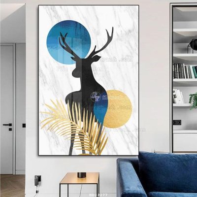 File gốc File tranh hiện đại pha lê gương HD22277 (thiết kế) độc quyền