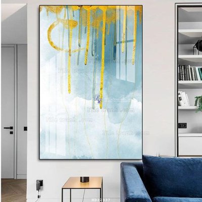 File gốc in ấn File tranh hiện đại pha lê gương HD22337 độ phân giải cao