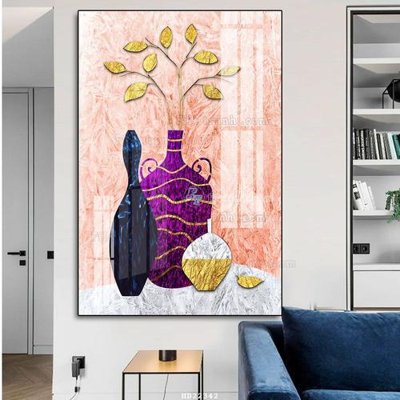 File tranh in trần 3D File tranh hiện đại pha lê gương HD22342 (ảnh gốc)