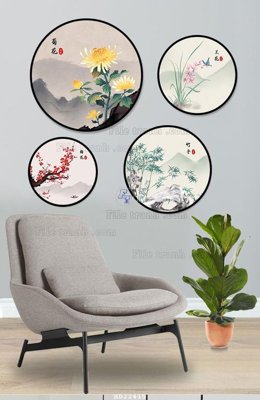 Tải file File tranh hiện đại pha lê gương HD22415 (gốc) làm tranh treo tường