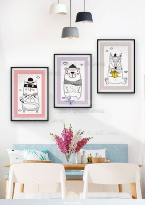 File ảnh File tranh hiện đại pha lê gương HD22460 (gốc) in decal dán tường