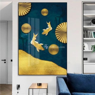 File in mica File tranh hiện đại pha lê gương HD22491 (bản gốc) siêu trong