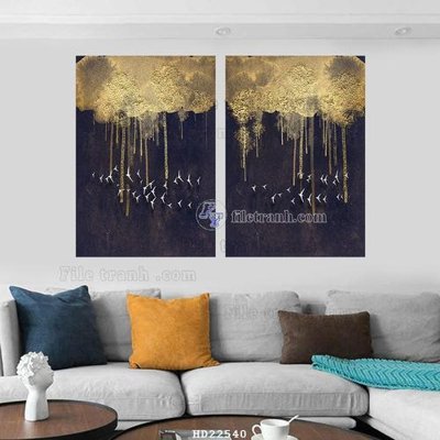 File gốc File tranh hiện đại pha lê gương HD22540 (trang trí) phòng trẻ em