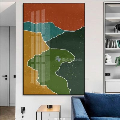 File tranh PSD File tranh hiện đại pha lê gương HD22545 chất lượng cao