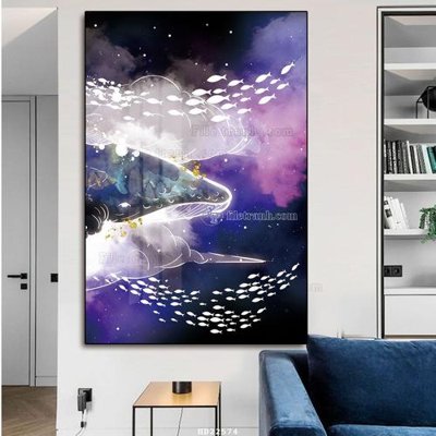 File tranh gốc File tranh hiện đại pha lê gương HD22574 chủ đề hiện đại