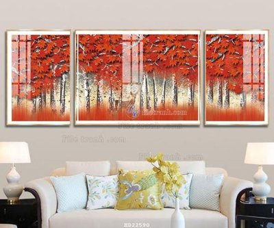 File gốc File tranh hiện đại pha lê gương HD22590 (ảnh chi tiết) để in lụa