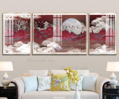 File in lụa File tranh hiện đại pha lê gương HD22600 (hoa văn) File tranh hiện đại pha lê gương HD22600