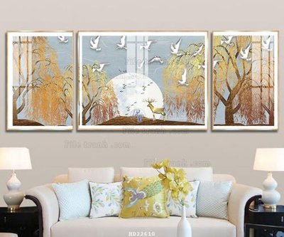 Mua file gốc File tranh hiện đại pha lê gương HD22610 (PSD) tại Filetranh.com